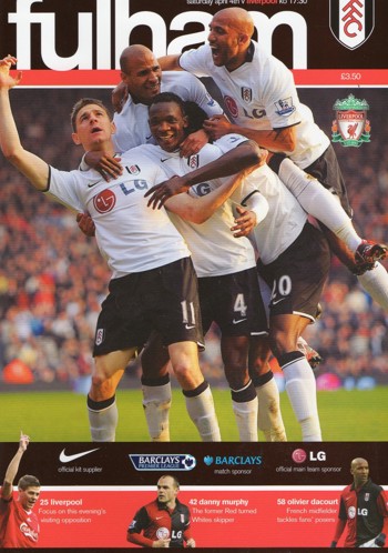 Match programme